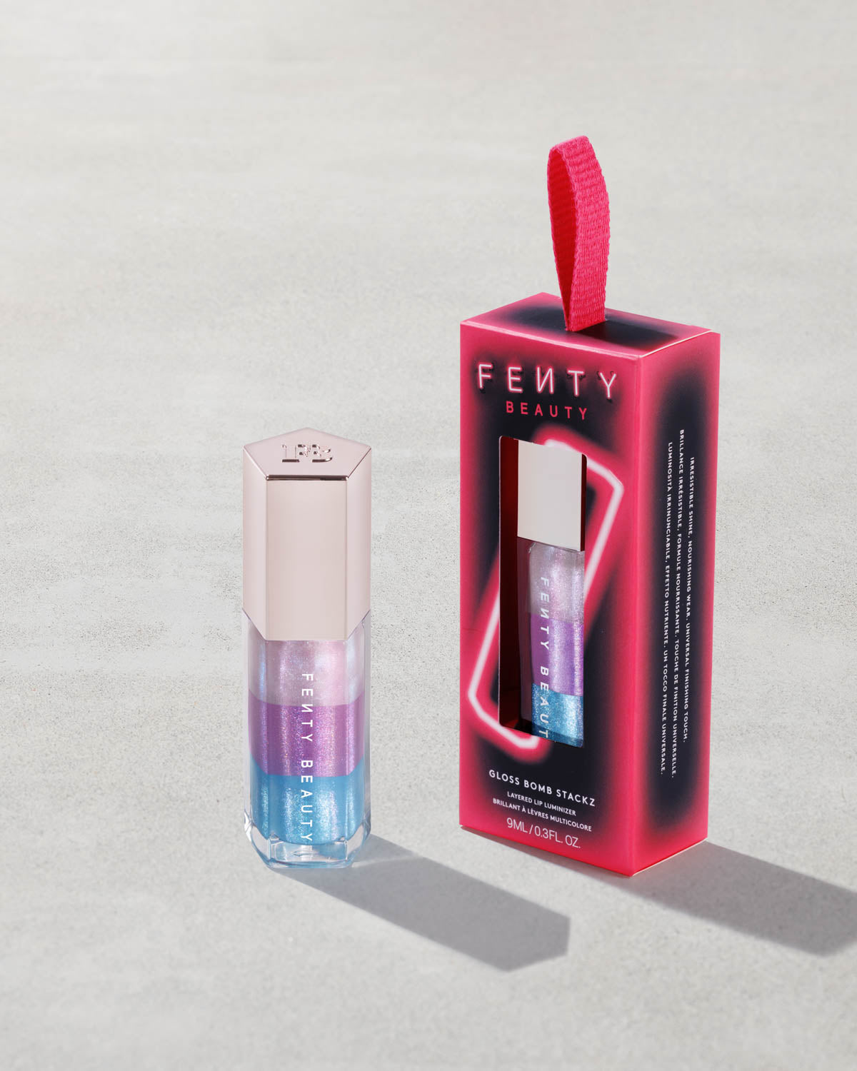 Fenty Lip Makeup Gloss Bomb Stackz gloss Unicorn Blizzard 9 ml