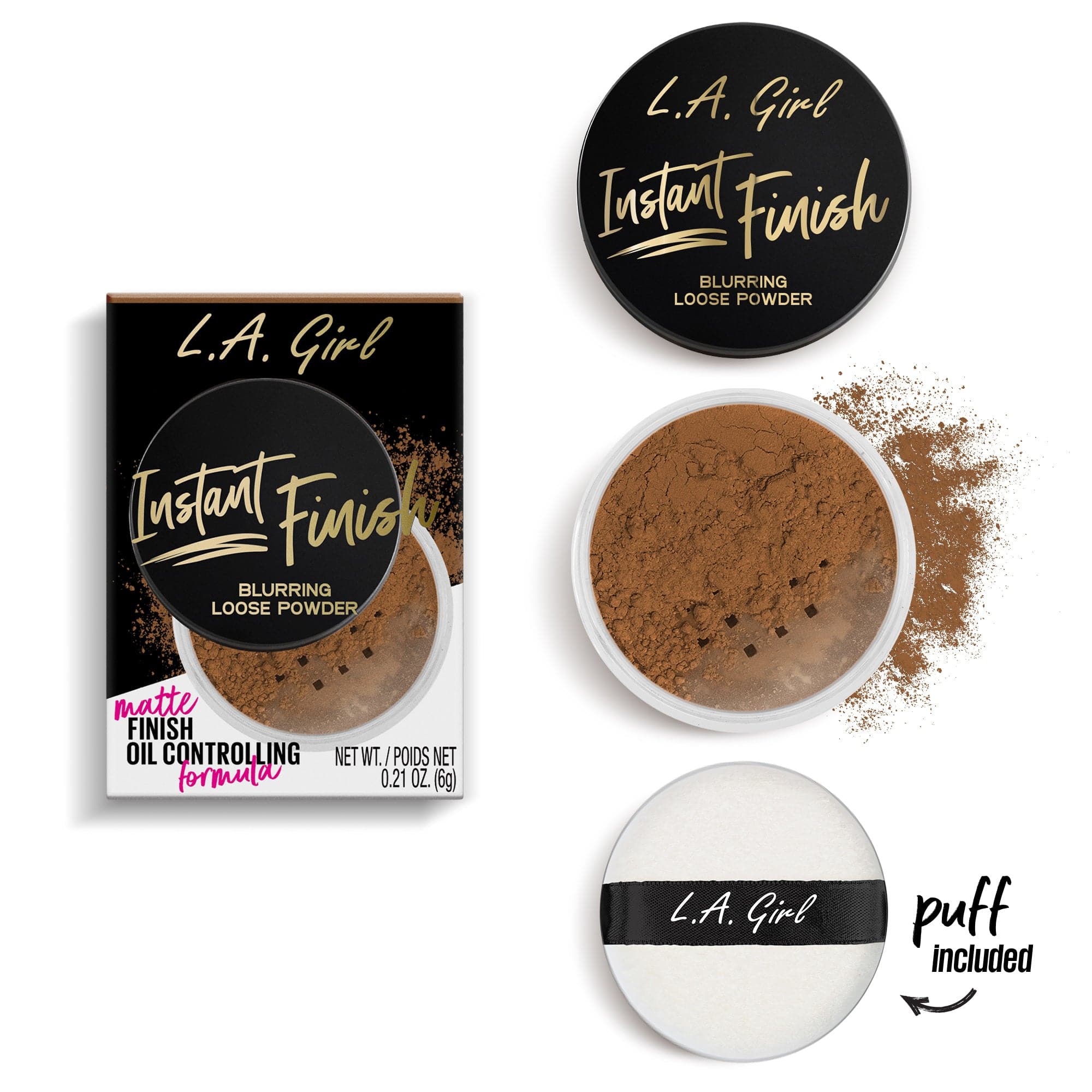 L.A. Girl Powder GLP730 poudre libre Light mat