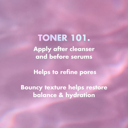 e.l.f. Thirst Burst Pore-fecting Toner lotion BHA 2% hibiscus