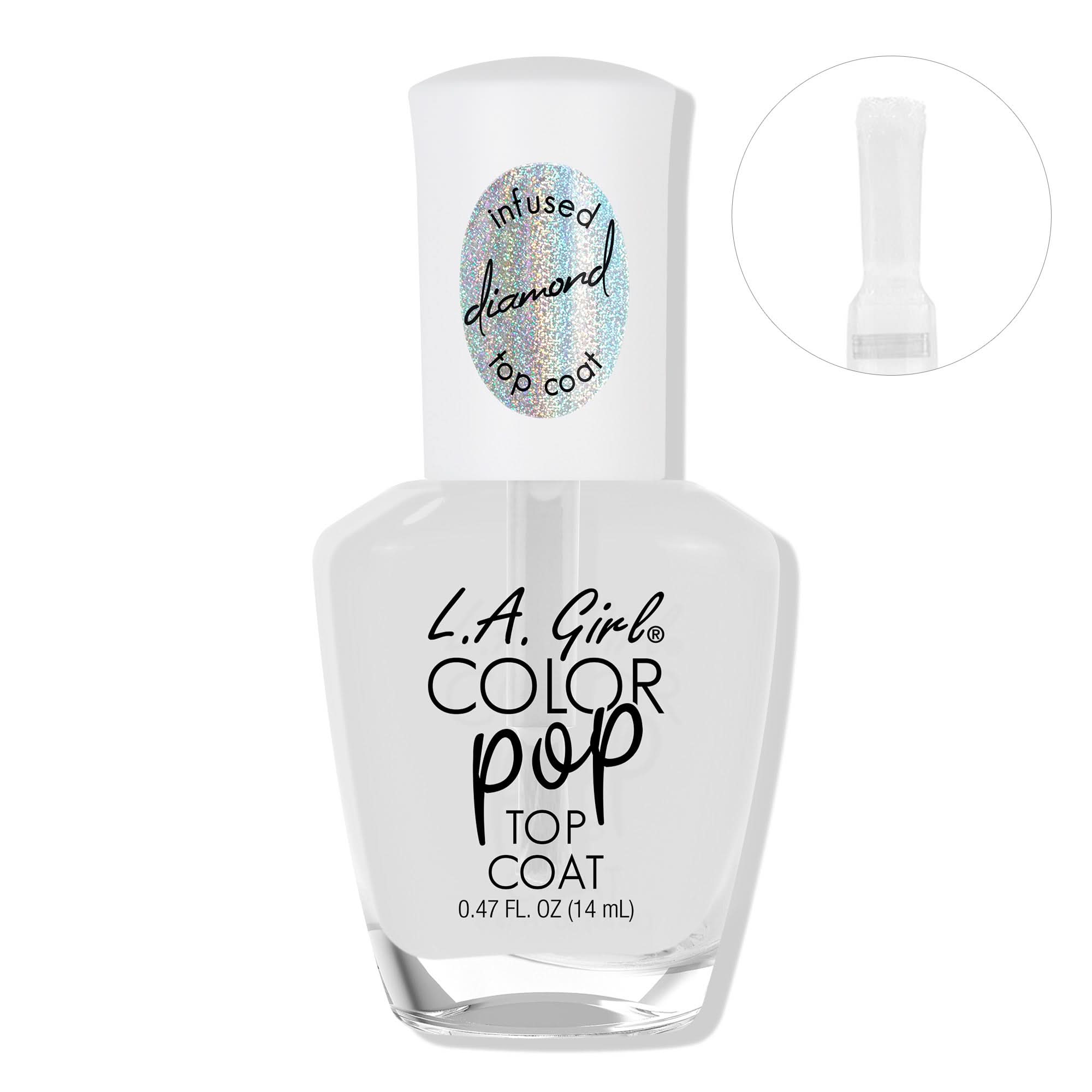 L.A. Girl Nails GNL900G Vernis Top Coat Diamant Brillant