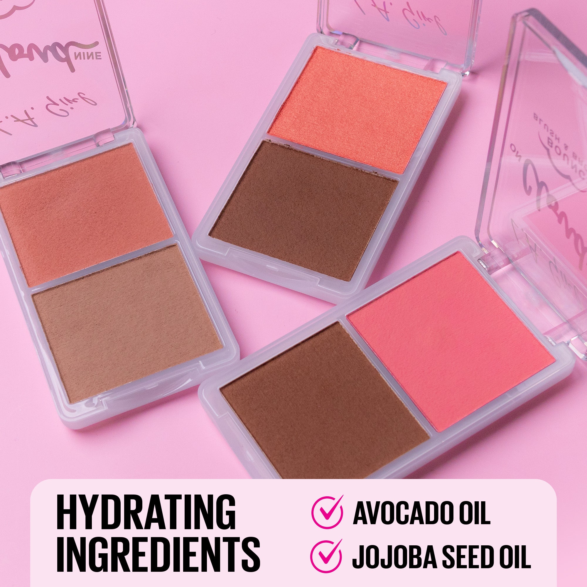 L.A. Girl On Cloud Nine GBL498 Dreamy Pink blush bronzer