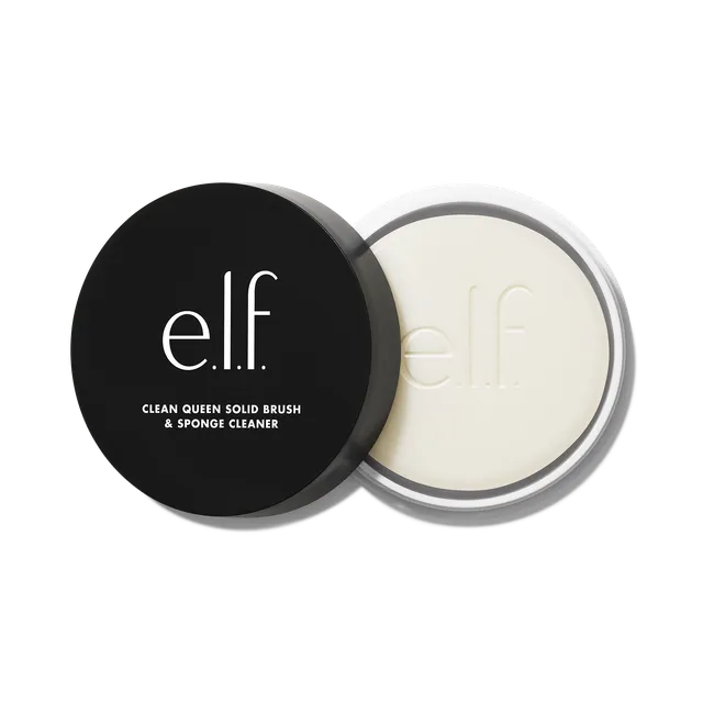 e.l.f. Clean Queen nettoyant pinceaux solide éponges