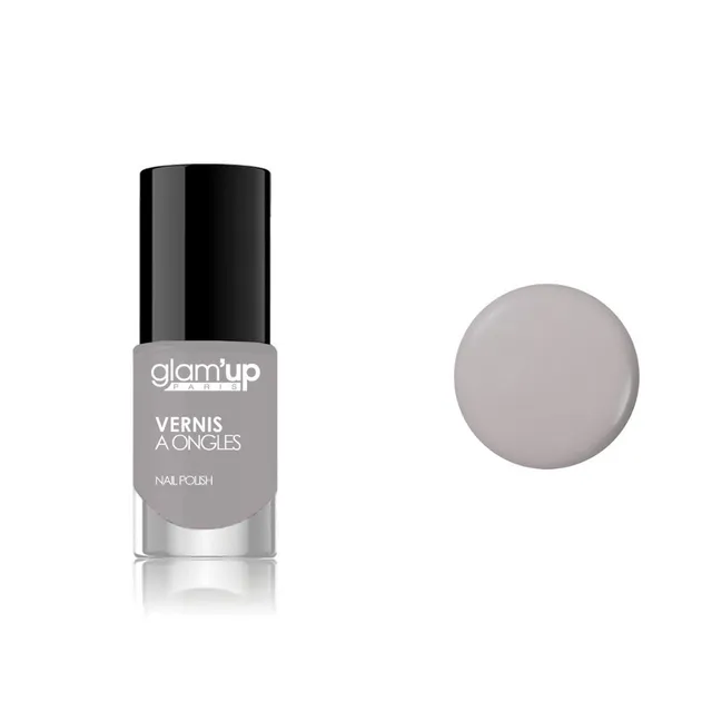 Glam'Up Les Ongles Vernis à Ongles Gris Perle vernis longue tenue