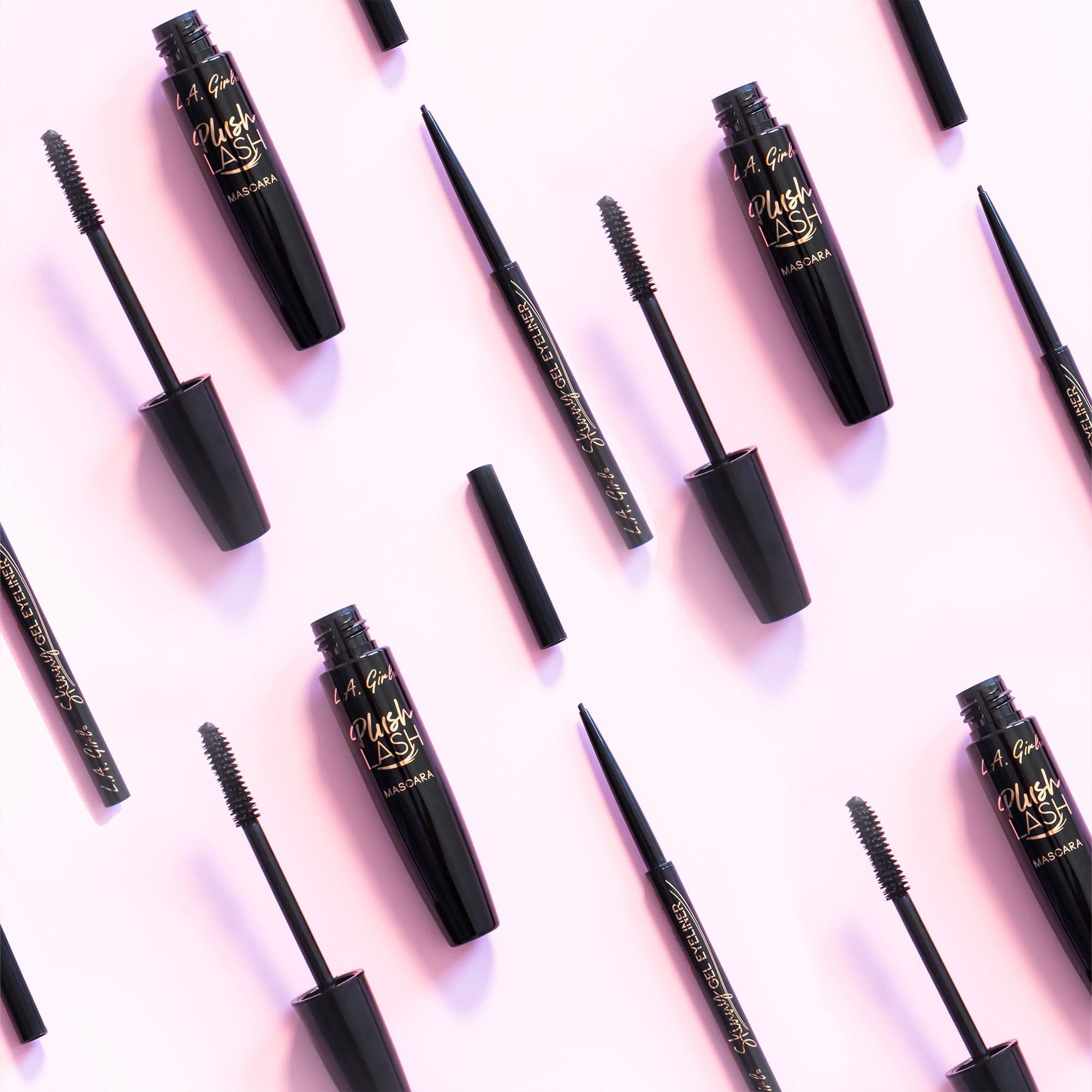 L.A. Girl Skinny Gel Eyeliner Silky Black GEL661