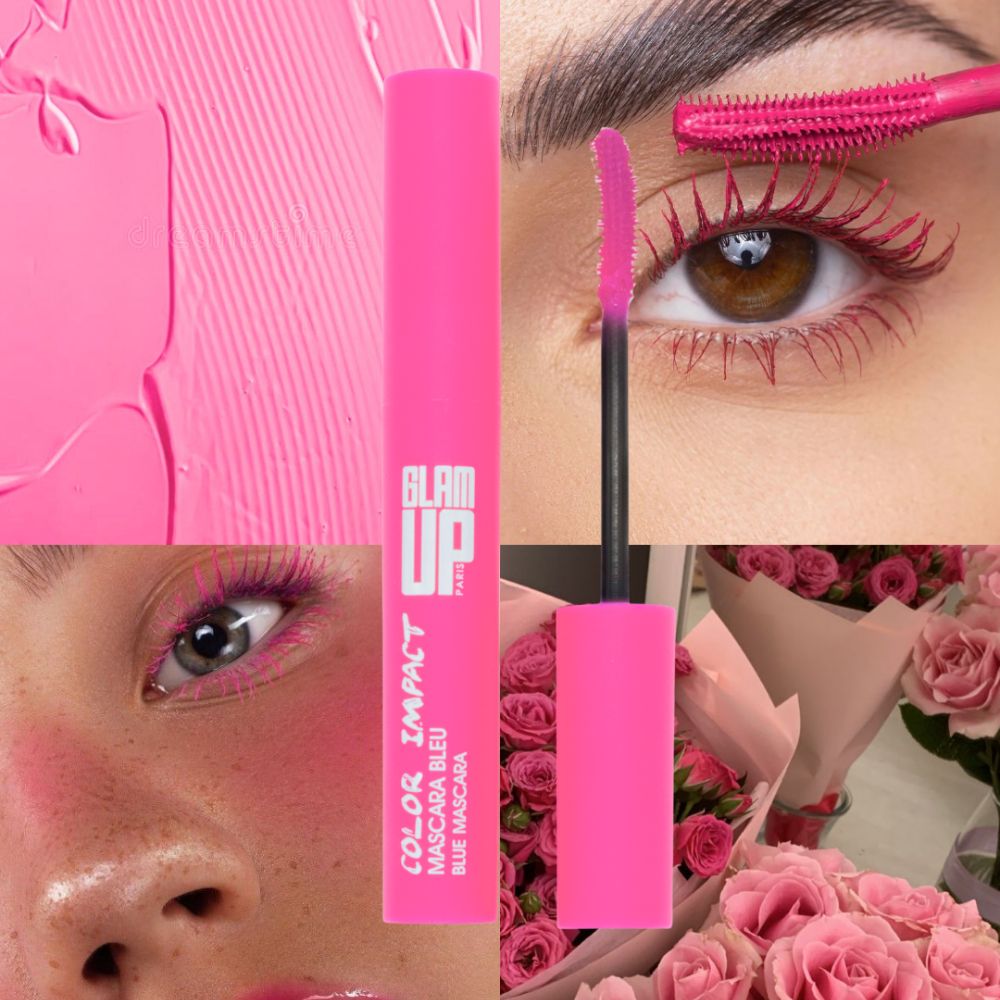 GLAM'UP Le Regard Mascara Pink Volume Longueur Noir