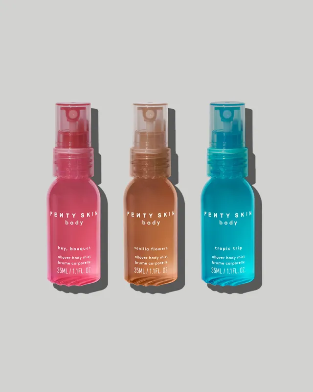Fenty Beauty Mist N Match trio brumes corps mini