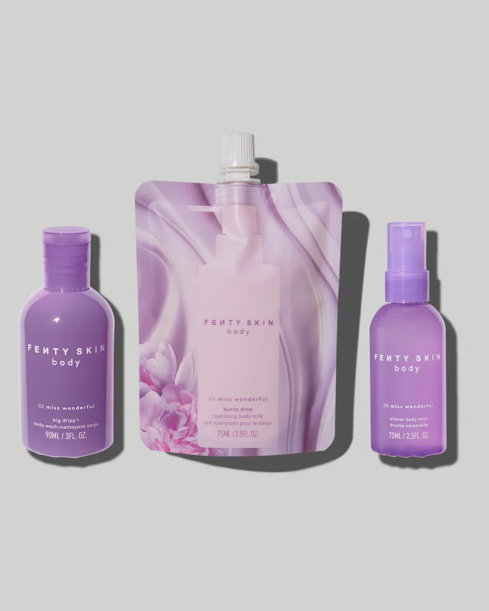 Fenty Beauty The Driplets coffret corps mini lait parfum floral