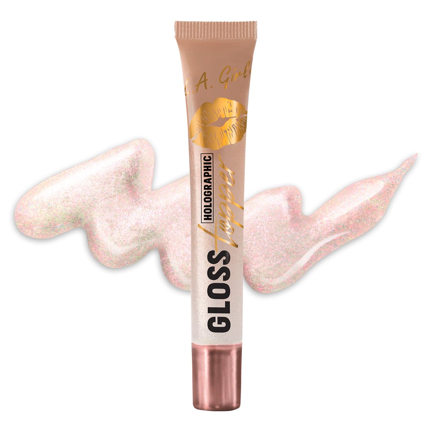 L.A. Girl Lipgloss Holographic GLG572 gloss irisé Flashing Opal