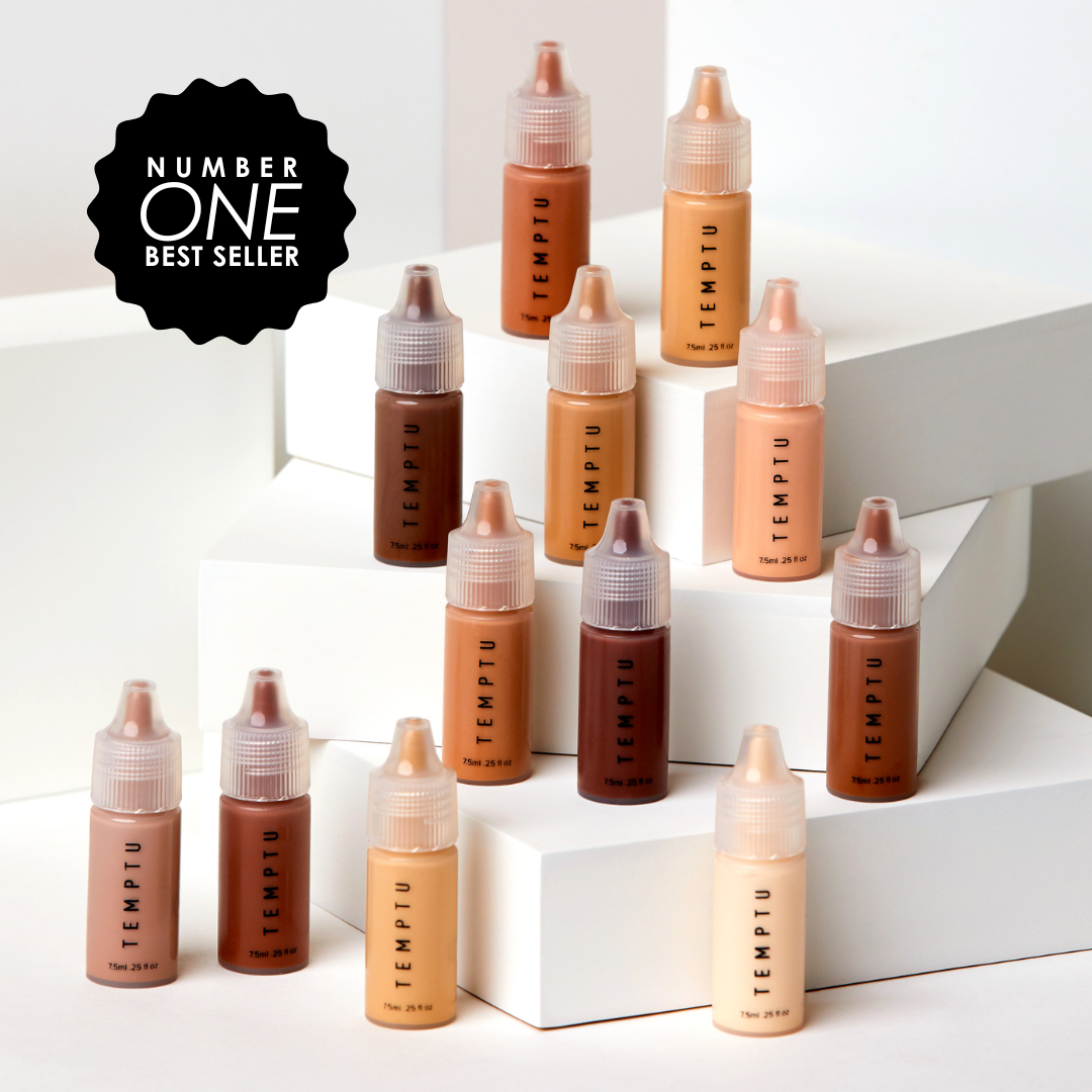 TEMPTU S/B Foundation fond de teint Porcelain 001 1 oz fini lumineux