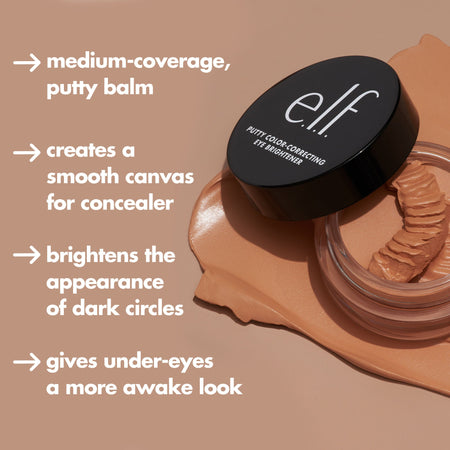 E.L.F. Eyes Putty Correcteur Yeux Pêche Anti-Cernes
