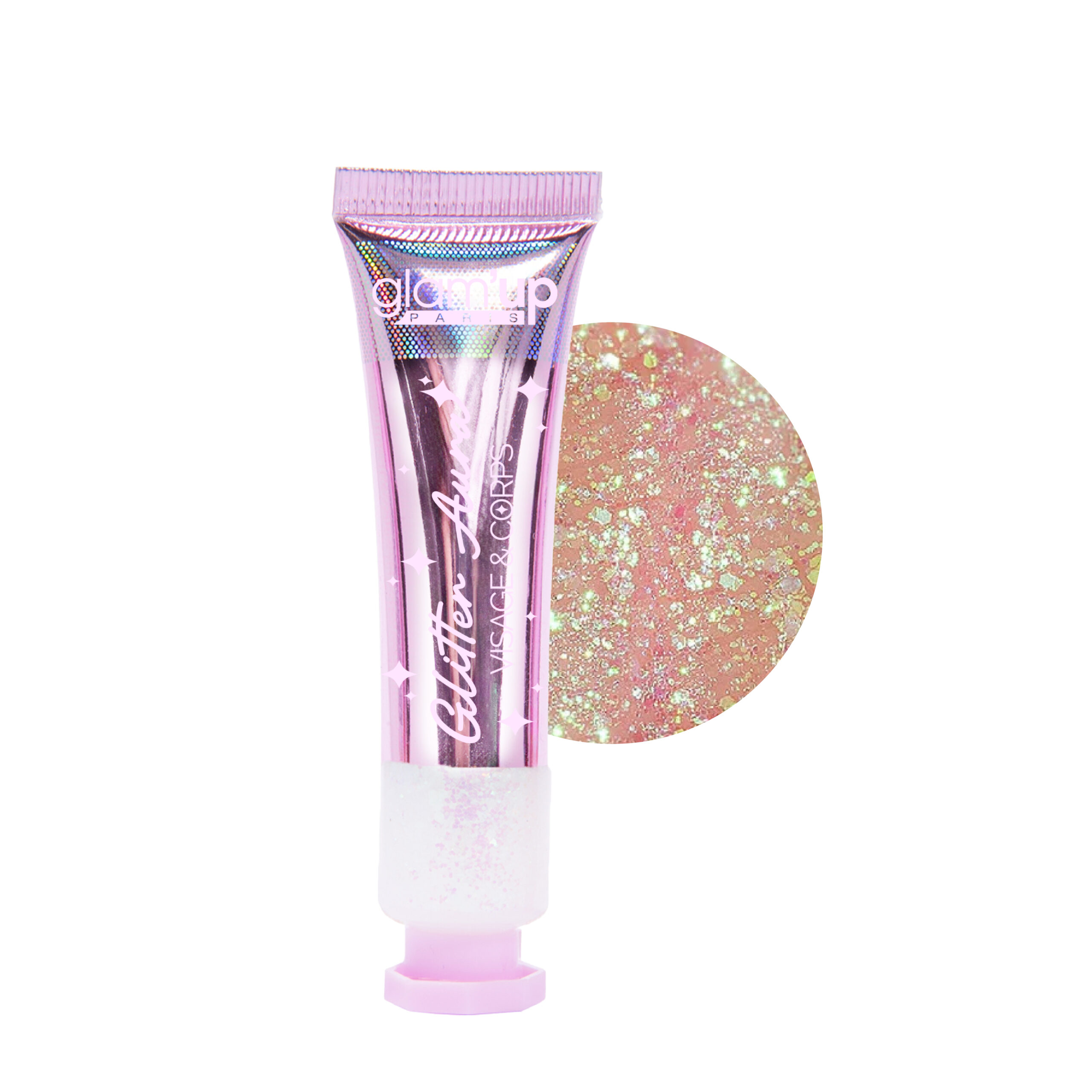 GLAM'UP Le Teint Gel Paillettes Glitter Aura N°1 Glow