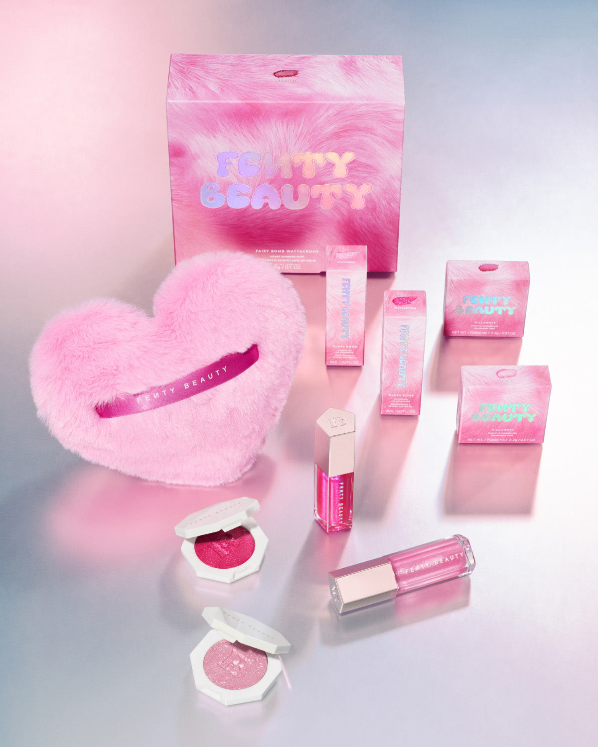 Fenty Beauty Mini Killawatt highlighter Wattabrat rose