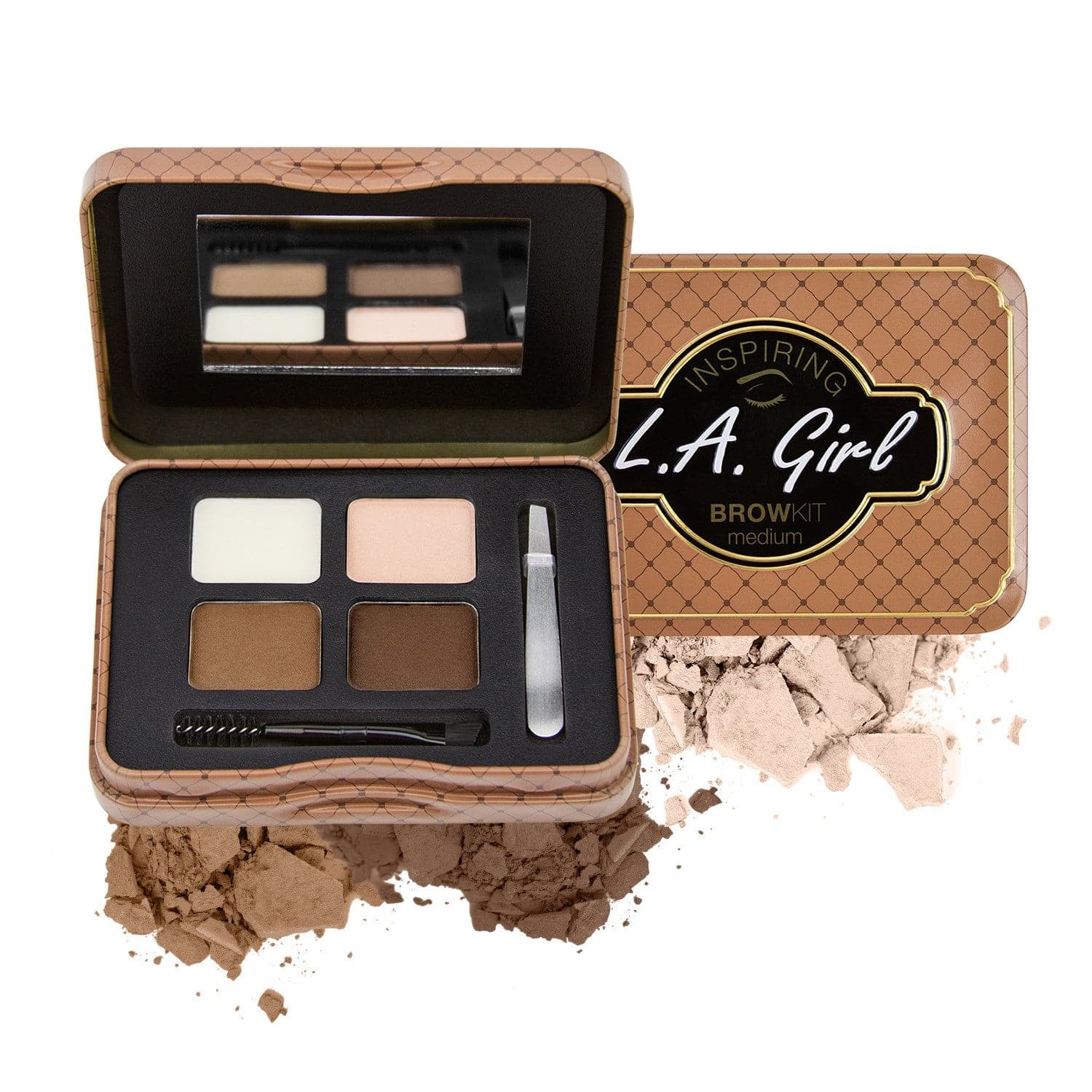 L.A. Girl Eyebrow Kit Inspiring GES341 Light and Bright