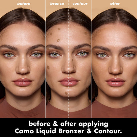 E.L.F Camo Liquid Bronzer & Contour bronzeur liquide sculptant