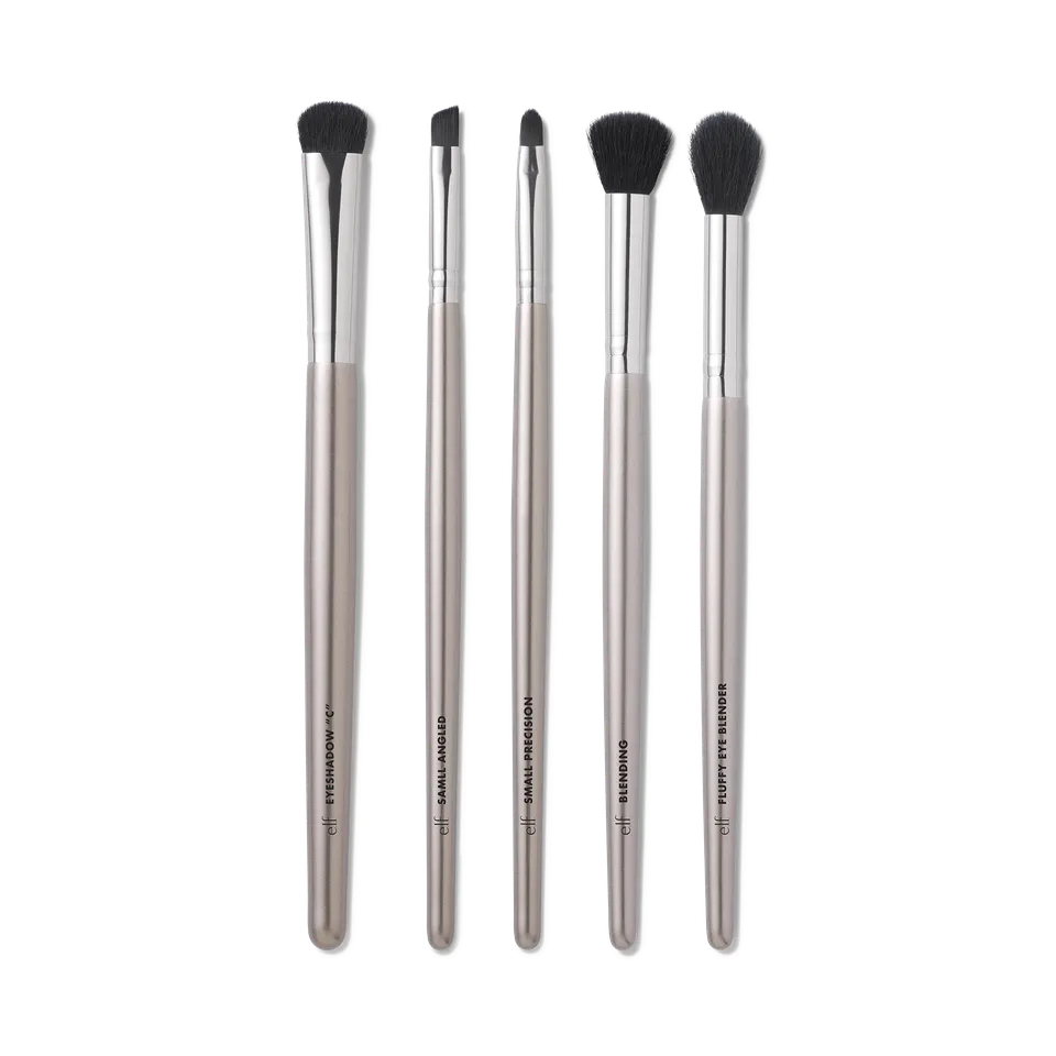 E.L.F Smoky Eye Kit Pinceaux Yeux Smoky 5 Pièces