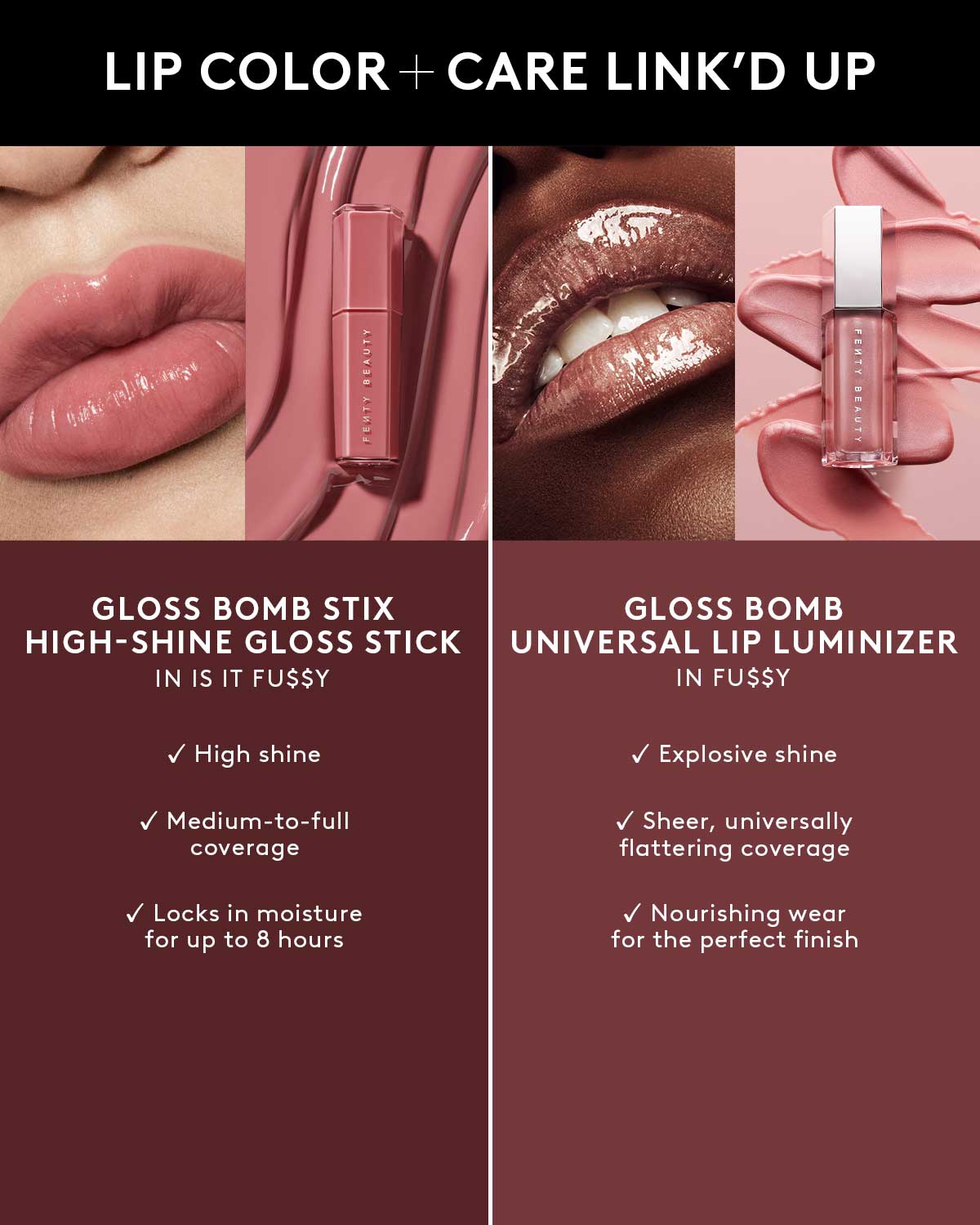 Fenty Beauty Gloss Bomb Stix gloss Hot Chocolit bordeaux 3,6 g