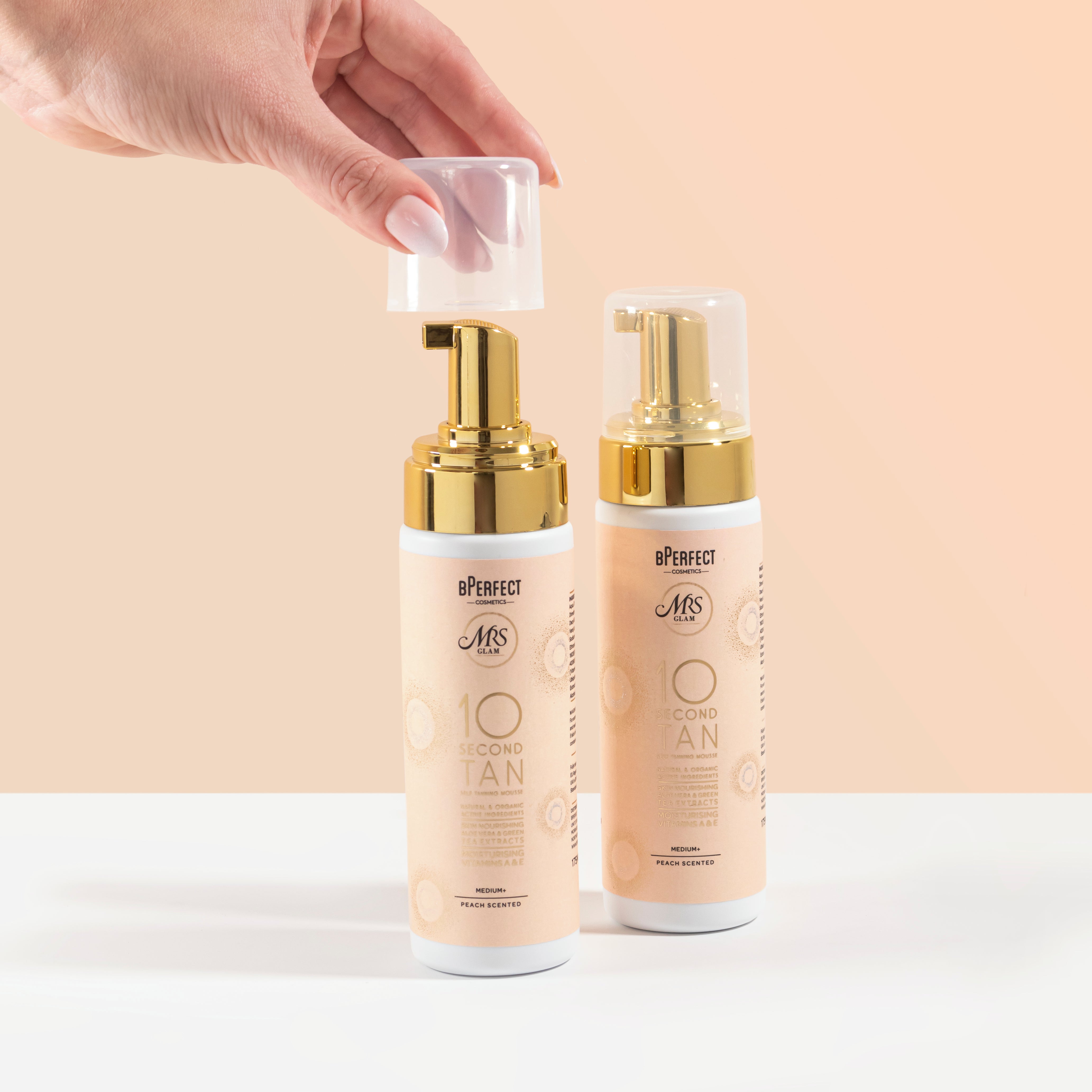BPerfect Mrs Glam Mousse Autobronzante Medium+ 175mL
