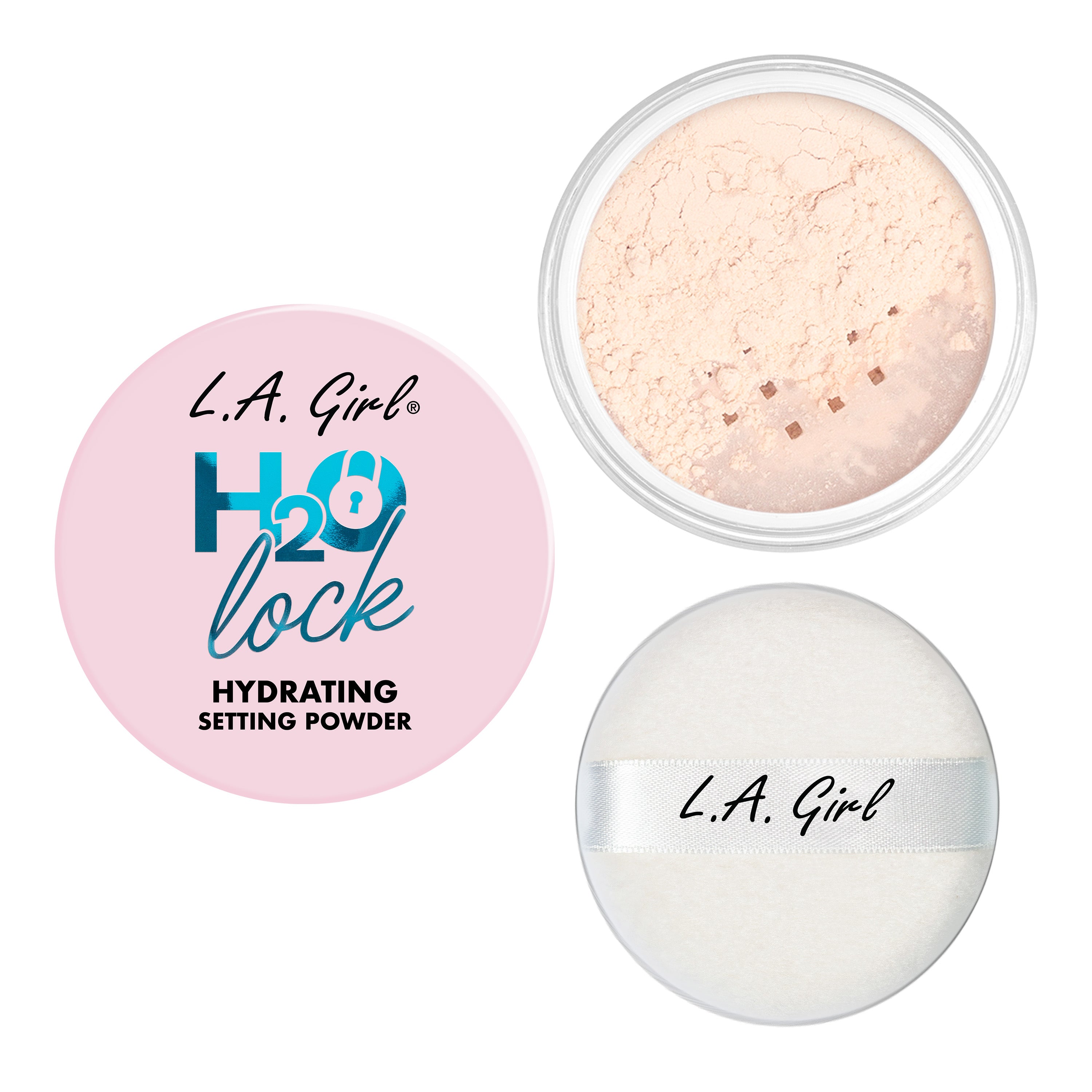 L.A. Girl H2O Lock poudre fixatrice Translucent hydratante